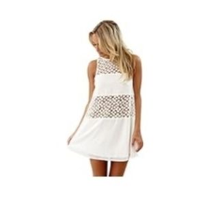 Cute White Mini Dress